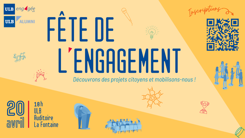 Affiche Fête de l'engagement - 20 avril 2023