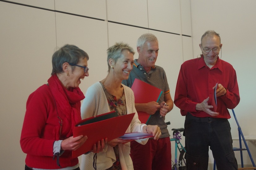 Présentation publique de "Fragments" par La Belle Escampette