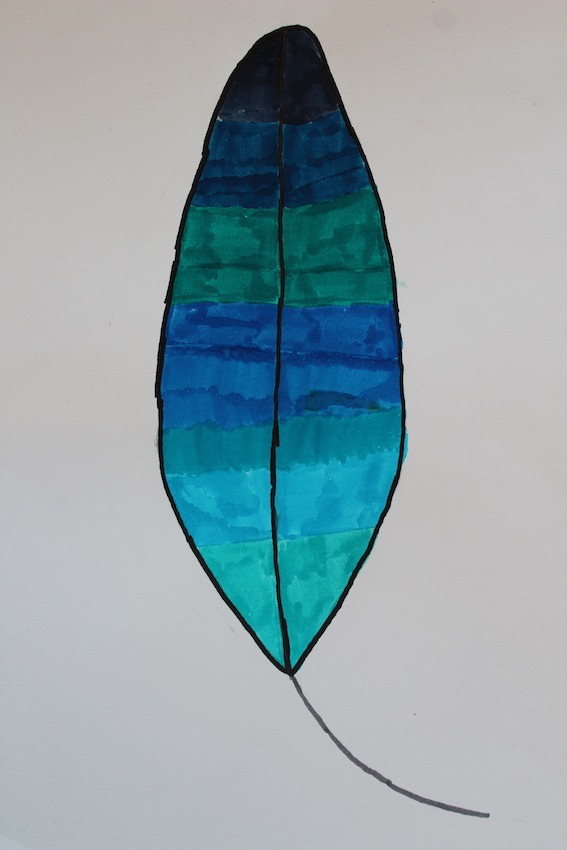 Création plastique par le Collectif Les Plumes colorées