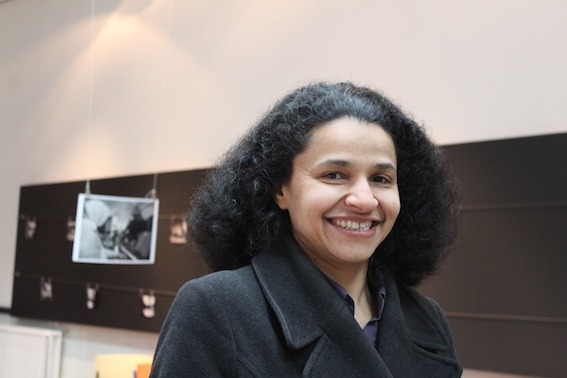 Sylvie Van Molle à la Maison des Cultures et de la Cohésion sociale de Molenbeek-Saint-Jean