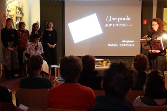 Lecture publique à la Maison des Femmes de Schaerbeek