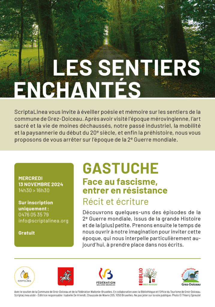 Flyer de l'atelier