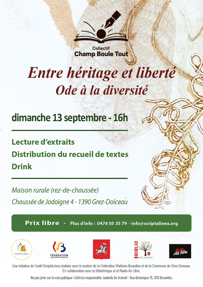 Infos pratiques du flyer