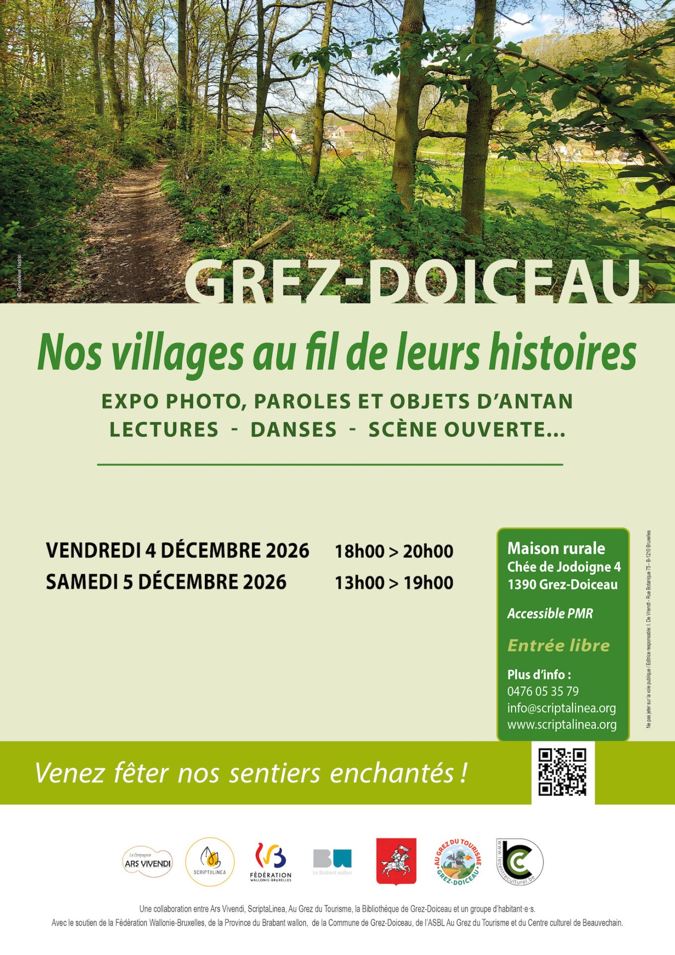 Affiche Nos villages au fil de leurs histoires