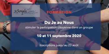 Formation Du Je au Nous - 10 et 11 septembre 2020