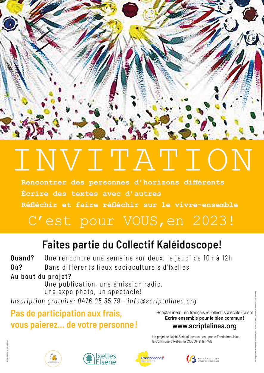 Invitation à rejoindre le Collectif Kaléidoscope